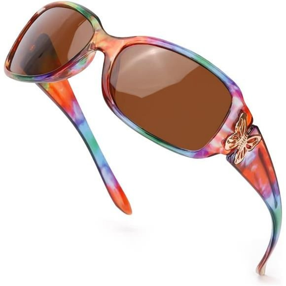 Polarized Sunglasses Butterfly Decoration 100% UV Protection for Women main image 4